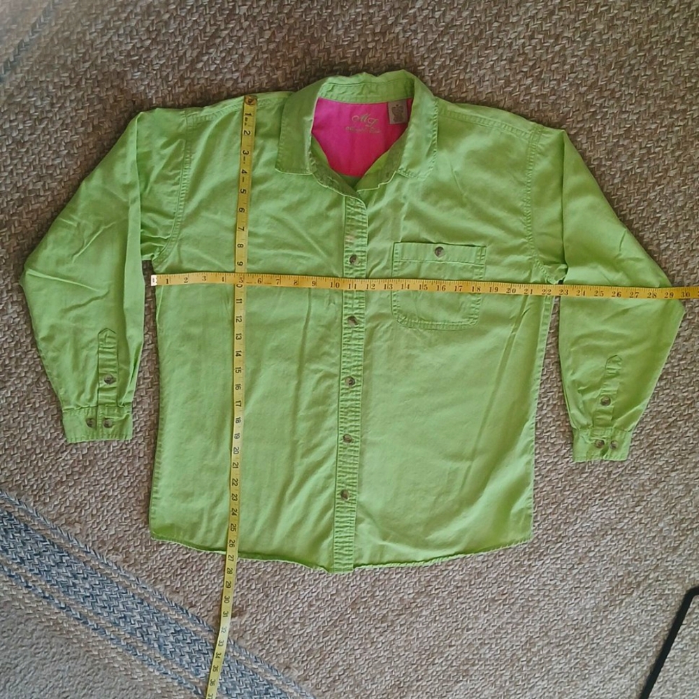 Mountain Lake Shirt M Green π - Picture 7 of 14